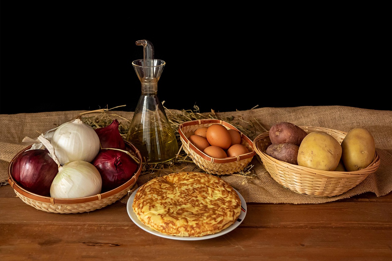 Tortilla de patatas Prebiótica Almidón Resistente